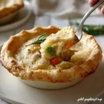 Recipe for Gluten Free Chicken Pot Pie That Feels Like a Warm Hug 3 Gluten-free chicken pot pie with golden flaky crust