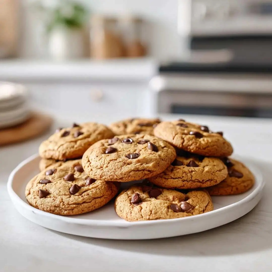 gluten-lactose-free-no-bake-cookie-dough-bites freshly baked gluten free chocolate chip cookies on a modern kitchen plate, gluten free cookie dough recipes