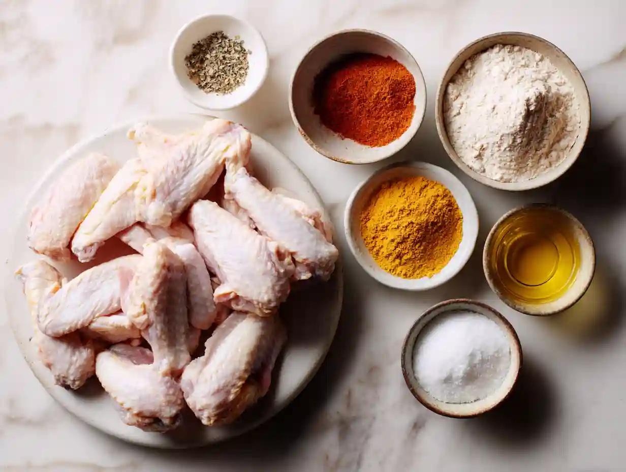gluten-free-chicken-wings-ingredients-modern-counter.jpg gluten free chicken wings ingredients on modern kitchen counter